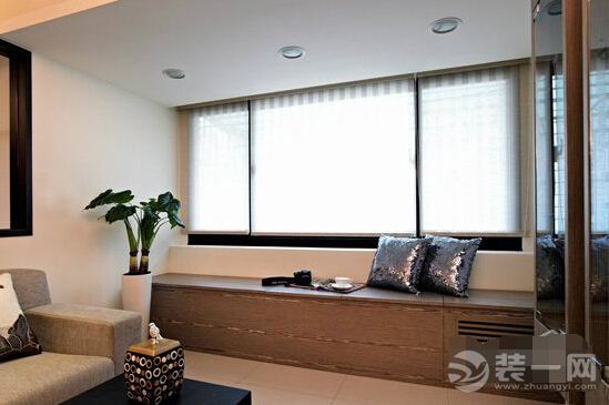 飘窗边怎么设计效果图，飘窗设计效果图大全集-第4张图片-朋成家居生活_生活家