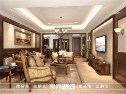 ｜南鸿装饰｜金色黎明135方美式风格