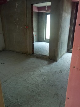 美丽洲600方油漆施工进行中