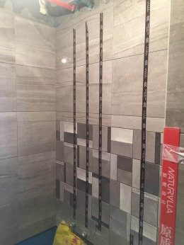 绿城蓝庭泥木工施工阶段