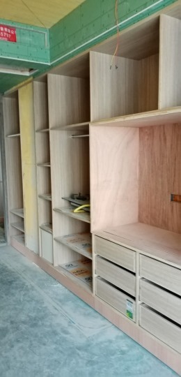 【亚加装饰】沾桥新苑89m²~木工阶段
